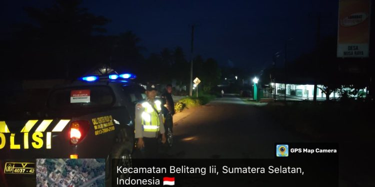 Jaga Kamtibmas, Polsek Belitang III Hunting Malam