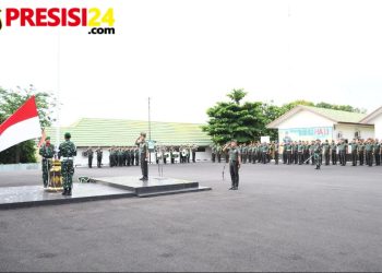 Korem 044/Gapo Gelar Upacara Bulanan 17 November 2025