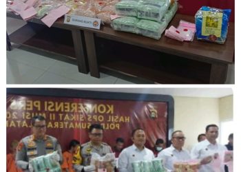 Ditreskrimum Polda Sumsel Bersama Jajaran Polres Memperlihatkan Ketegasan Mengungkapkan 392 kasus 3C