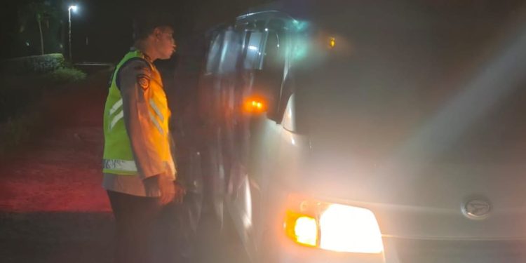 Patroli Hunting Malam Hari Cegah gangguan Kamtibmas