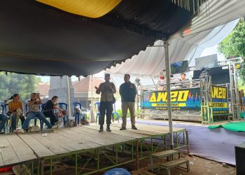 Jaga Kamtibmas, Bhabinkamtibmas Polsek Belitang III Beri Himbauan Dilarang Musik Remix