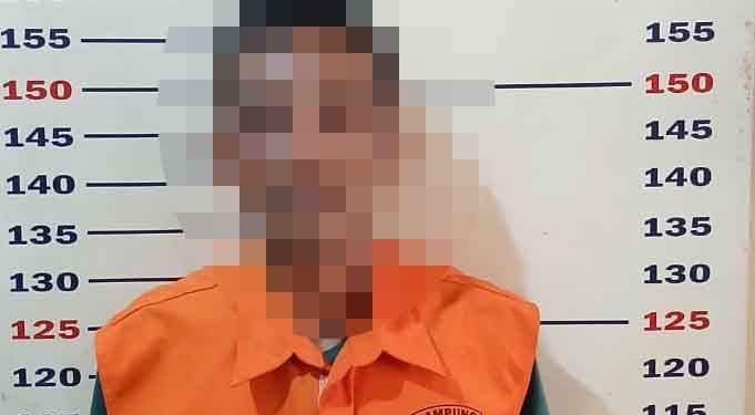 Polsek Kalianda Tangkap Pelaku Percobaan Pencurian Motor di Negeri Pandan