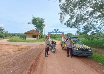 Personil Polsek Belitang III Lakukan Patroli antisipasi tindak kejahatan