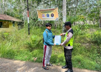 Polsek Belitang III Himbau Warga Jangan Buka Lahan Dengan Cara Dibakar