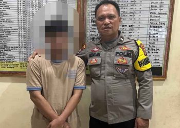 Bhabinkamtibmas Polsek Kalianda Tangkap Buronan Kasus Rp600 Juta di Pulau Sebesi