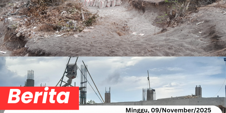 Warga Keluhkan Potensi Erosi Pantai, Proyek Miliyaran di MAN Manggarai Timur Dalam Sorotan: APH Jangan Tutup Mata!
