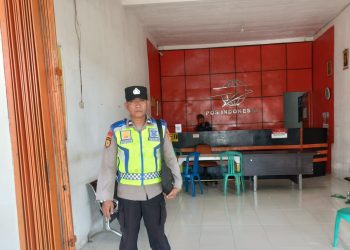 Patroli Objek Vital, ini Kata Kapolsek Belitang III