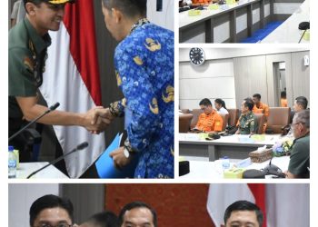 Kasrem 044 Gapo Ikuti Rakor Nasional Antisipasi Natal 2025 dan Tahun Baru 2026