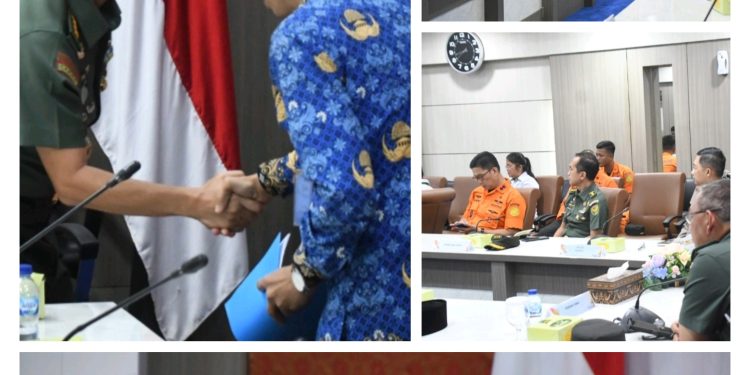 Kasrem 044 Gapo Ikuti Rakor Nasional Antisipasi Natal 2025 dan Tahun Baru 2026