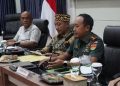 Dandim 0421/Lamsel Letkol Kav Nuril Ambiyah, Pimpin Rapat Koordinasi Awal Wacana Pengembangan Pusat Pendidikan Prajurit TNI AD