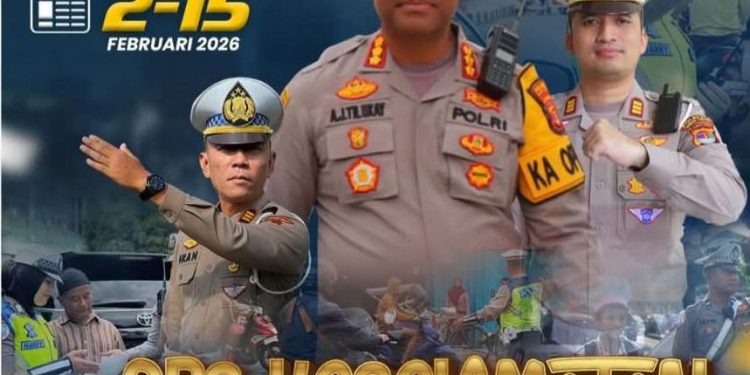 Mulai Besok Satlantas Polres Bandar Lampung akan Menggelar Operasi Keselamatan Krakatau 2026